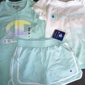 Champion Shirts and Shorts